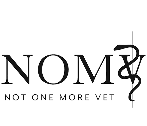 Not One More Vet (NOMV) logo